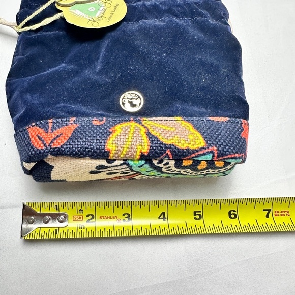 NWT - Spartina 449 Blue Elegant Design Keepsake Bag - Picture 7 of 10